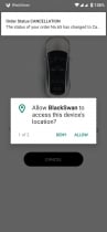 Black Taxi App UI Kit Screenshot 32