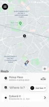 Black Taxi App UI Kit Screenshot 42