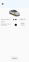 Black Taxi App UI Kit Screenshot 43