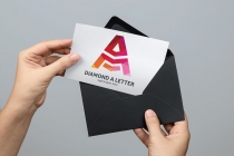 Diamond A Letter Logo Screenshot 1