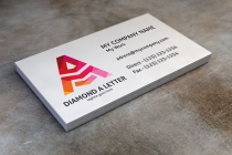 Diamond A Letter Logo Screenshot 4
