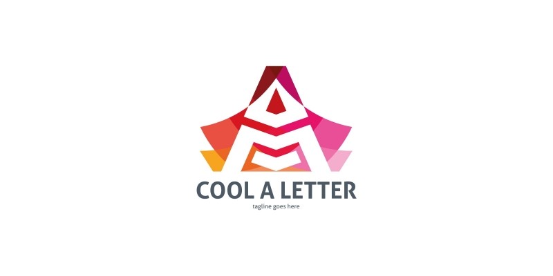 Cool A Letter Logo