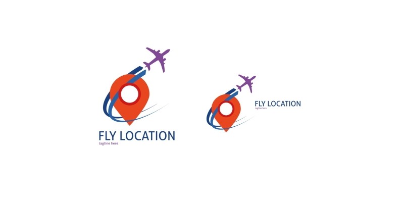 Fly Location Logo