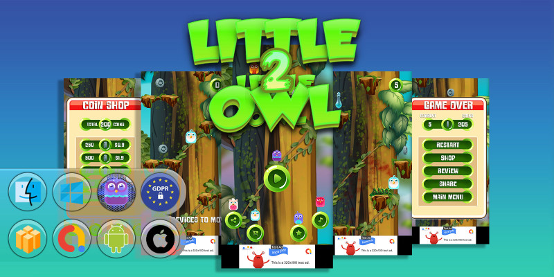 Little Owl 2 - Buildbox Template