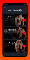 Arm Workout - Android App Source Code Screenshot 12