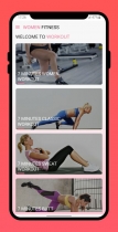 Women Fitness - Android App Source Code Screenshot 2