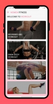 Women Fitness - Android App Source Code Screenshot 4