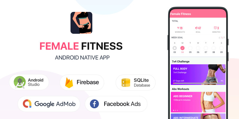 Female Fitness - Android App Source Code