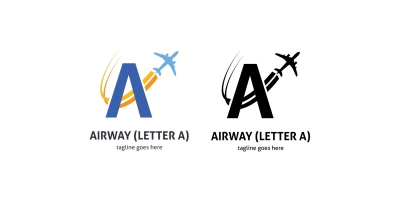 Airway (Letter A) Logo