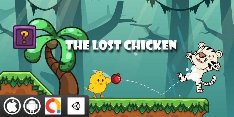 The Lost Chicken Unity Game With 10 Levels
