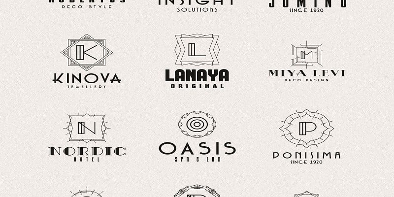 A-Z Luxury Logo Pack Template 