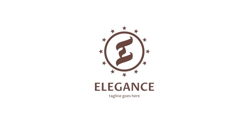 Elegance Letter E Logo