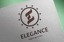 Elegance Letter E Logo Screenshot 1