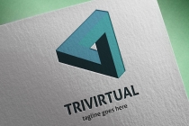 Trivirtual Logo Screenshot 1