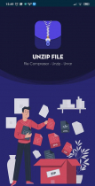 Unzip Files - Android App Source Code Screenshot 1