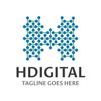 HDigital Letter H Logo