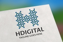 HDigital Letter H Logo Screenshot 1