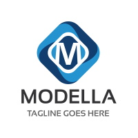 Modella Letter M Logo