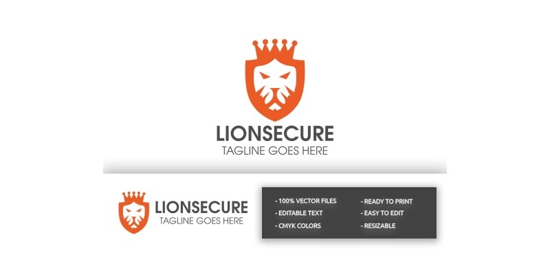 Lion Secure Logo