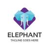 Square Elephant Logo