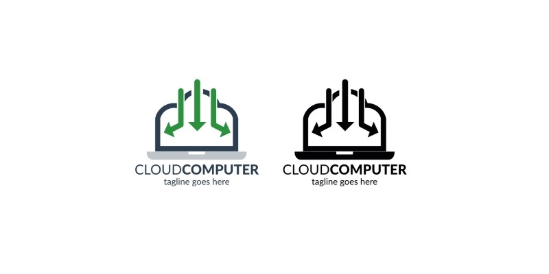 Cloud Computer Logo