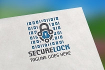 Secure Lock Logo Screenshot 1