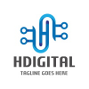 Pro HDigital (Letter H) Logo
