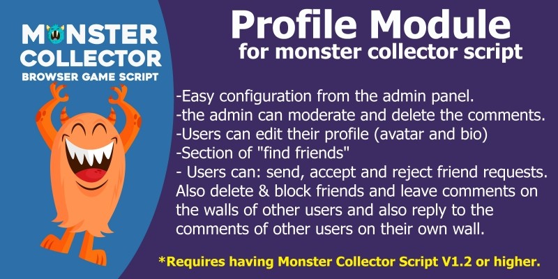 Profile Module For Monster Collector Script
