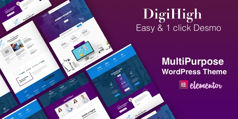 DigiHigh WordPress Theme