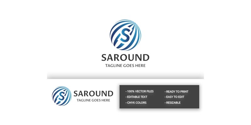 Saround Letter S Logo