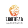 Strong Lion Head Logo