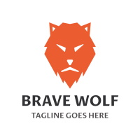 Brave Wolf Logo