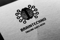 Brain Techno Logo Screenshot 1