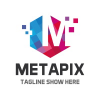 Metapix Letter M Logo