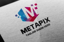 Metapix Letter M Logo Screenshot 2