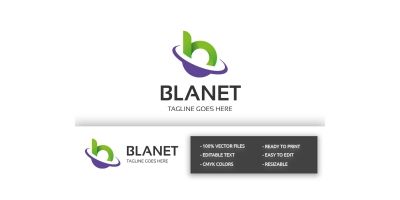 Blanet Letter B Logo