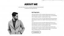 Denzel - Personal Portfolio HTML Template Screenshot 1