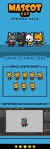 Mascot Cat Game Sprites Screenshot 1