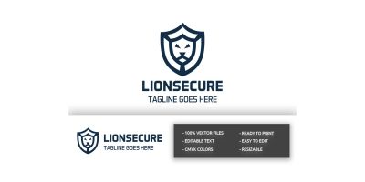 Lion Secure Tech Logo