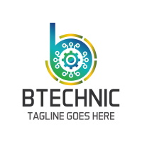 B technic Letter B Logo
