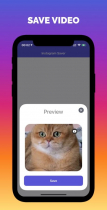 Instagram Saver - iOS Source Code Screenshot 4