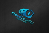 Digital Cloud Security Logo Screenshot 1