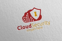 Digital Cloud Security Logo Screenshot 2