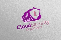 Digital Cloud Security Logo Screenshot 3