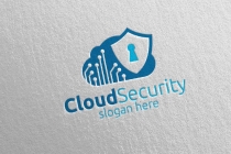 Digital Cloud Security Logo Screenshot 6