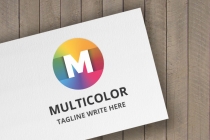 Multicolor Letter M Logo Screenshot 1