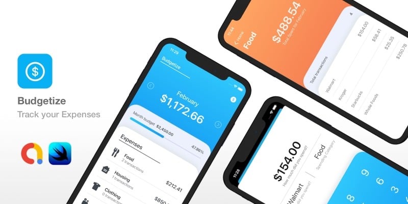 Budgetize - Expense Tracker SwiftUI