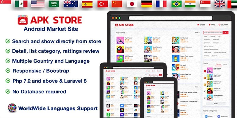 ​APK Store - Android Market Site PHP