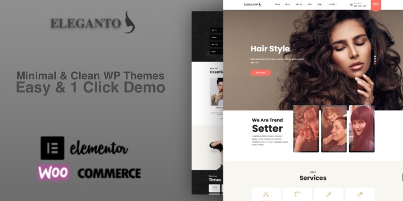 Eleganto Pro - Beauty Salon responsive WPTheme