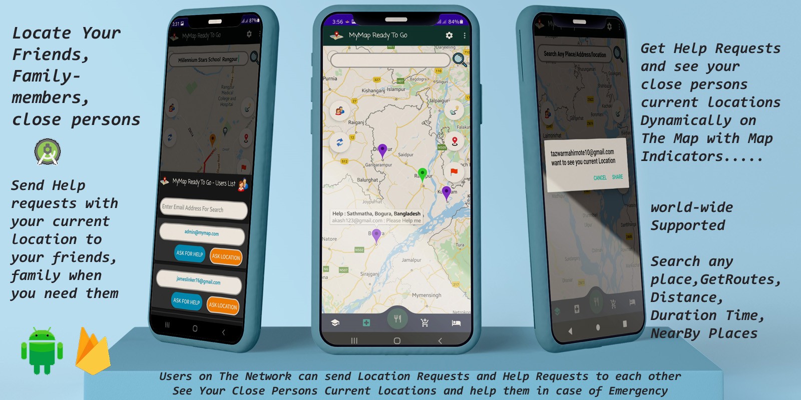 My Map GPS Tracking Android Source Code by Softexpo Codester